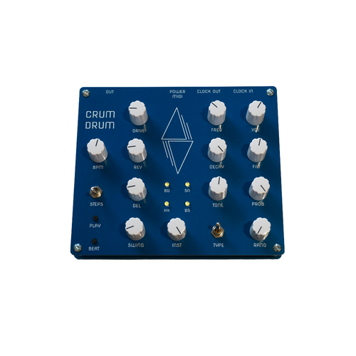 Τετράφωνη γενετική drum machine Nyström Crum Drum