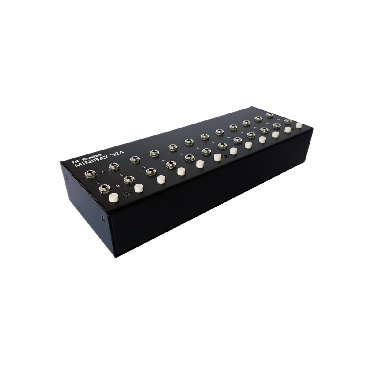 Patchbay DF Audio Minibay S24, λοξή όψη