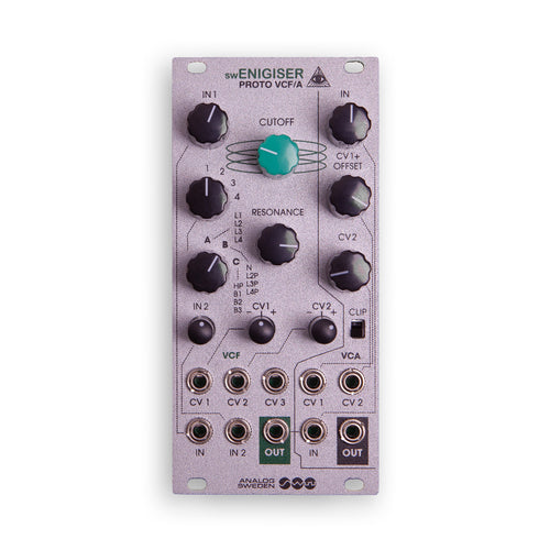 Module φίλτρου Eurorack swEnigiser Proto VCF/A, 12 HP
